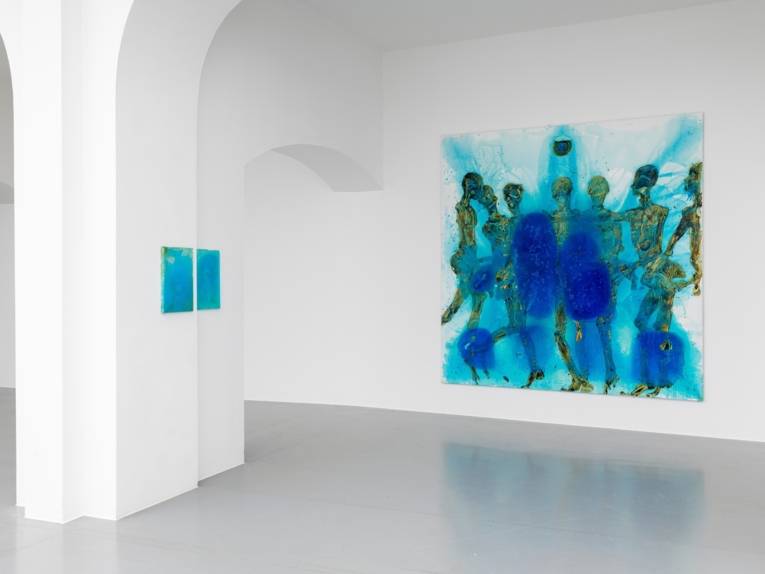 Roger Hiorns Today, Installationsansicht, 2024, Courtesy the Artist, Foto: Volker Crone